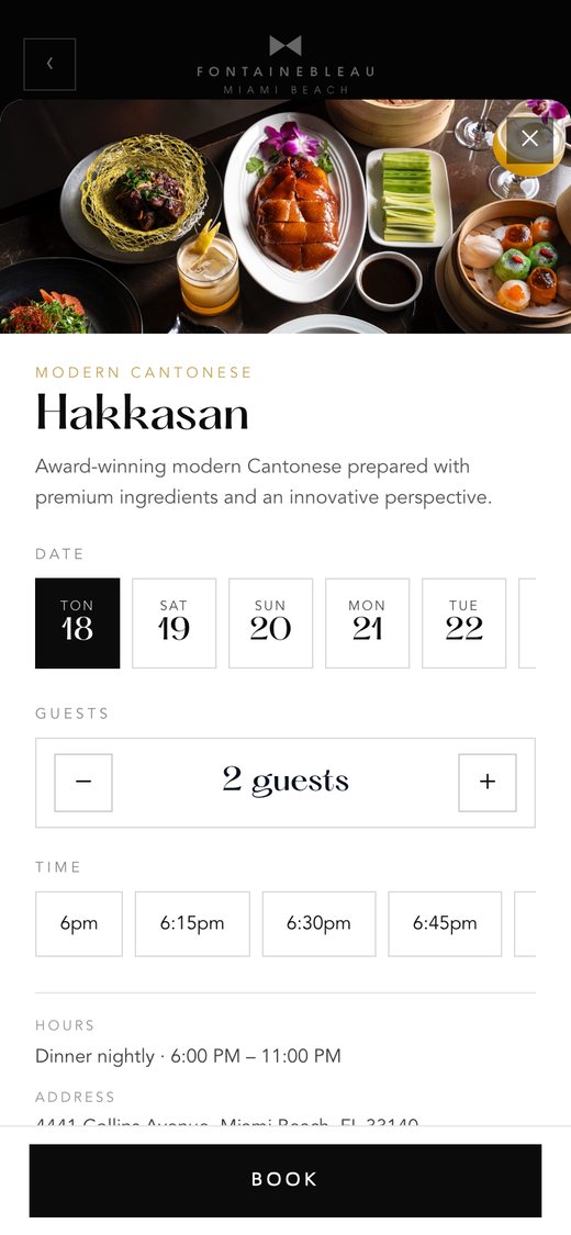 Hakkasan on the property, opened, with tonight’s tables